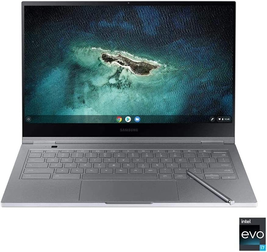 Samsung Samsung 13.3-inch Galaxy Book2 Pro laptop, i7/8GB/512GB, 12th Gen Intel Core processor, Evo, lightweight, 2022 model, silver